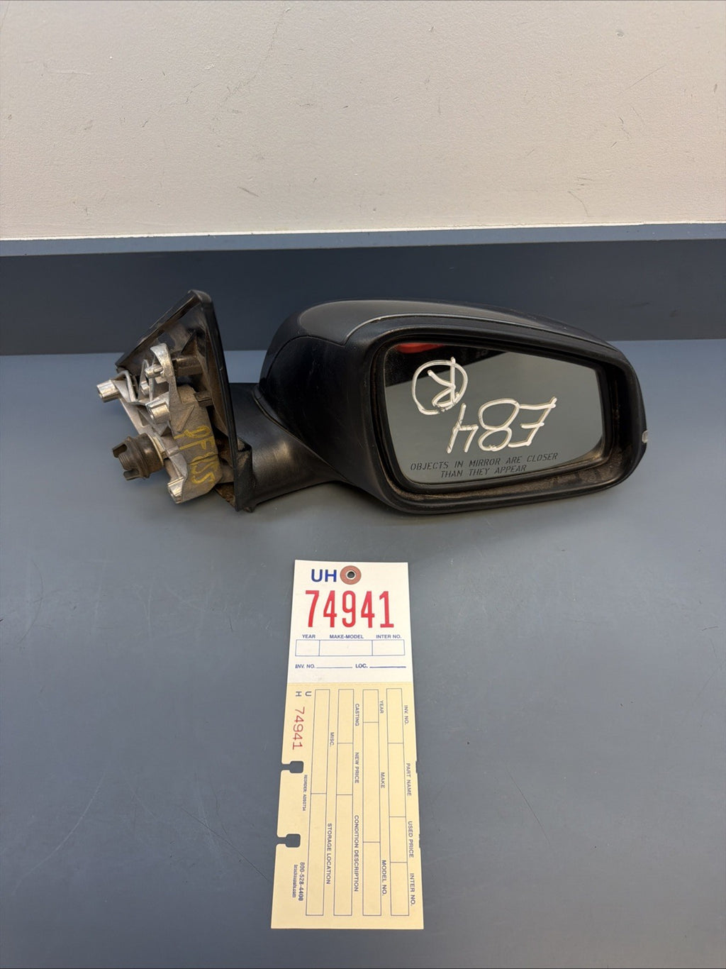 2013 BMW E84 Front Right Passenger Side Door Mirror 021185 OEM