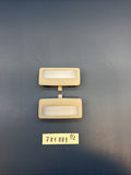 11 -16 BMW 5 Series F10 Mirror Light Vanity Set Of 2 Interior 63319163767 BEIGE