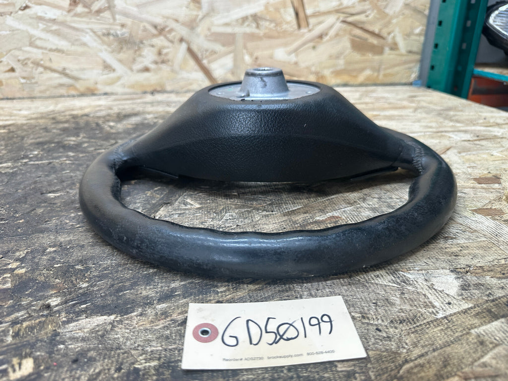BMW 95-03 E39 5 SERIES M SPORT BLACK LEATHER STEERING WHEEL W/ BUTTONS 2229115