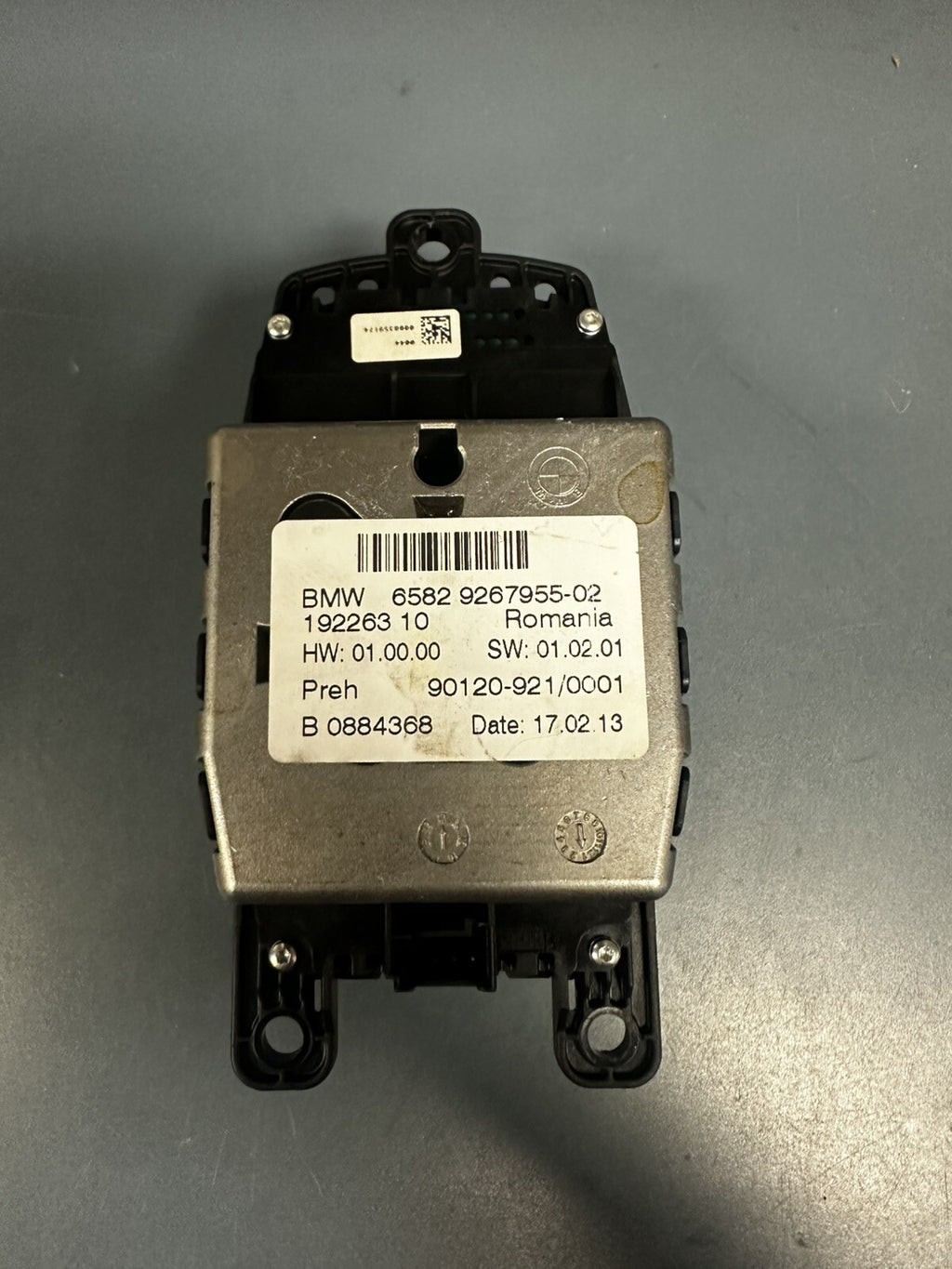 11-17 BMW F20 F30 F10 F25 135 335 RADIO NAVI CIC CONTROLLER KNOB IDRIVE 9267955