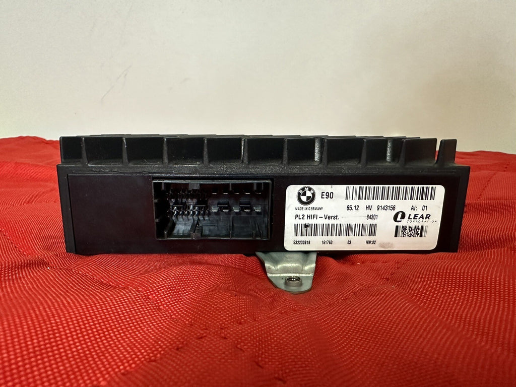 06-11 BMW E90 328i 335i AUDIO AMPLIFIER LEAR OEM 9143156