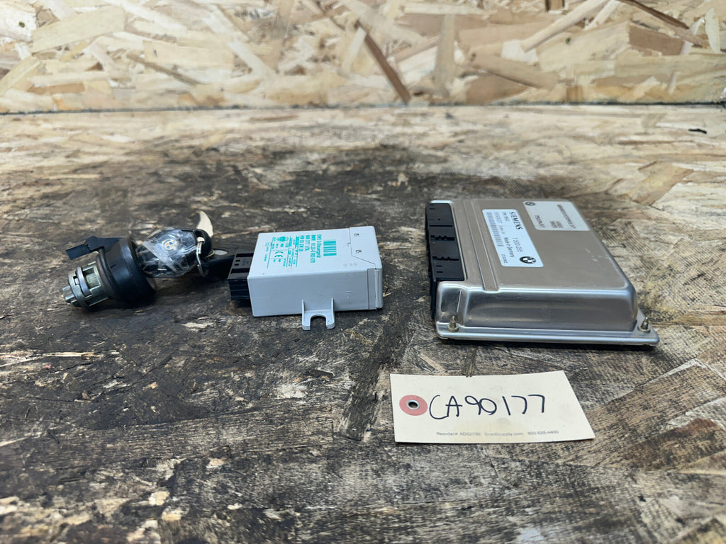 BMW 95-03 3 5 7 SERIES Z3 M52 ENGINE ECU+CAS+KEY VIN MATCHED SET 7500255 MS42