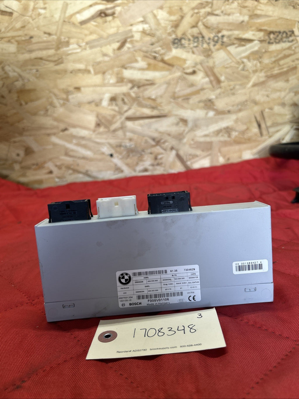 2011-2017 BMW F10 F01 F25 5 7 Series X3 X4 Trunk Lid Lift Control Module 7304629