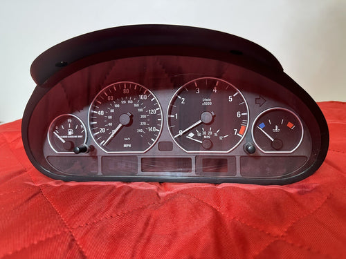 04-05 BMW 3 SERIES 330 INSTRUMENT GUAGE CLUSTER SPEEDOMETER 104K MILES OEM