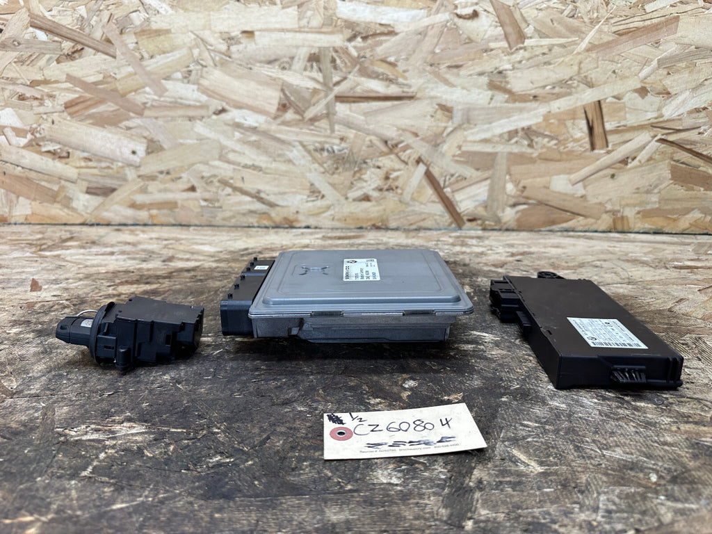 BMW 7-10 E60 E90 E82 N54 ENGINE ECU+CAS IMMOBILIZER+ MSD80 OEM 7575875