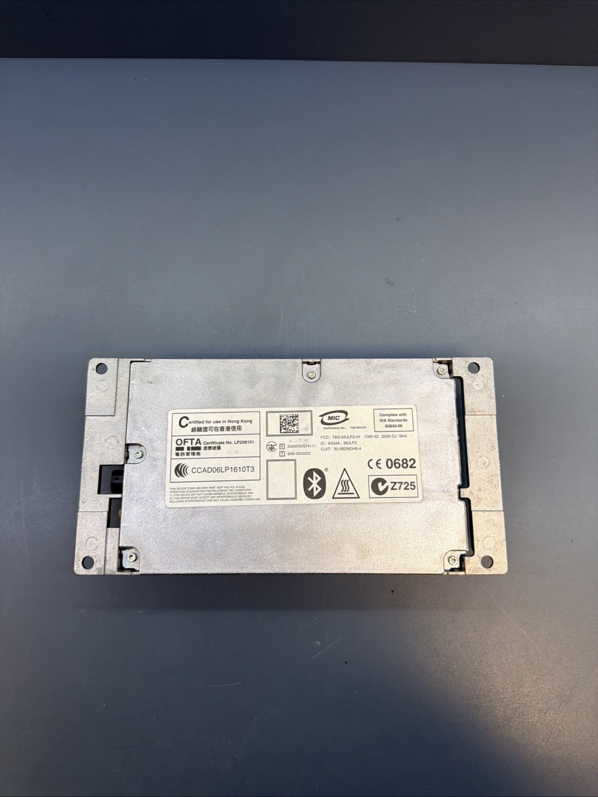 2010-2013 BMW X5 E70 BLUETOOTH COMMUNICATION CONTROL MODULE OEM 9224674