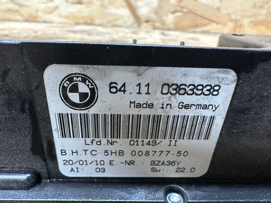 BMW 03-10 X3 E83 Automatic Air Conditioning Control Unit Module Panel 0363938