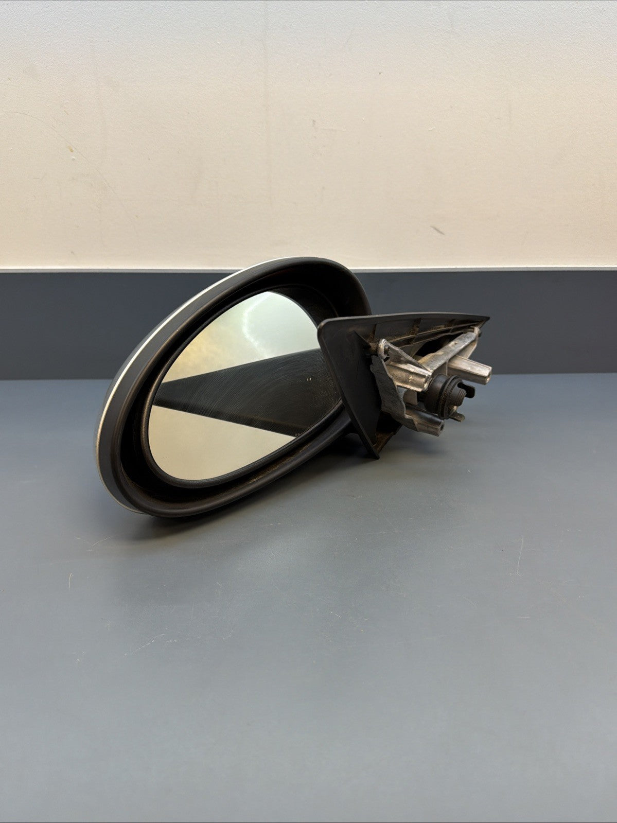 06-12 BMW 330 e90 Front right Side Exterior Door Wing Mirror Unit 1010803 PASS