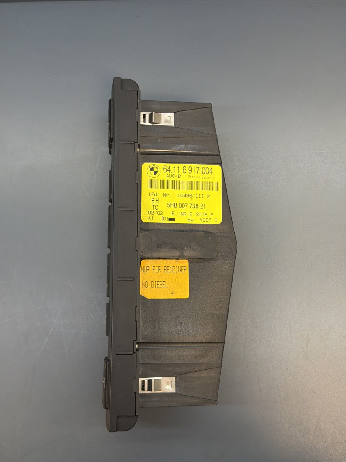 BMW 2001-2006 E46 3 SERIES AC HEATER CLIMATE CONTROL PANEL OEM 6917004