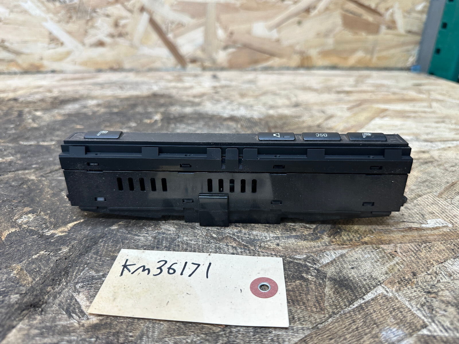 BMW 97-06 E46 3 SERIES CENTER CONSOLE DTC HEATED SEAT CONTROL PANEL OEM 6925505