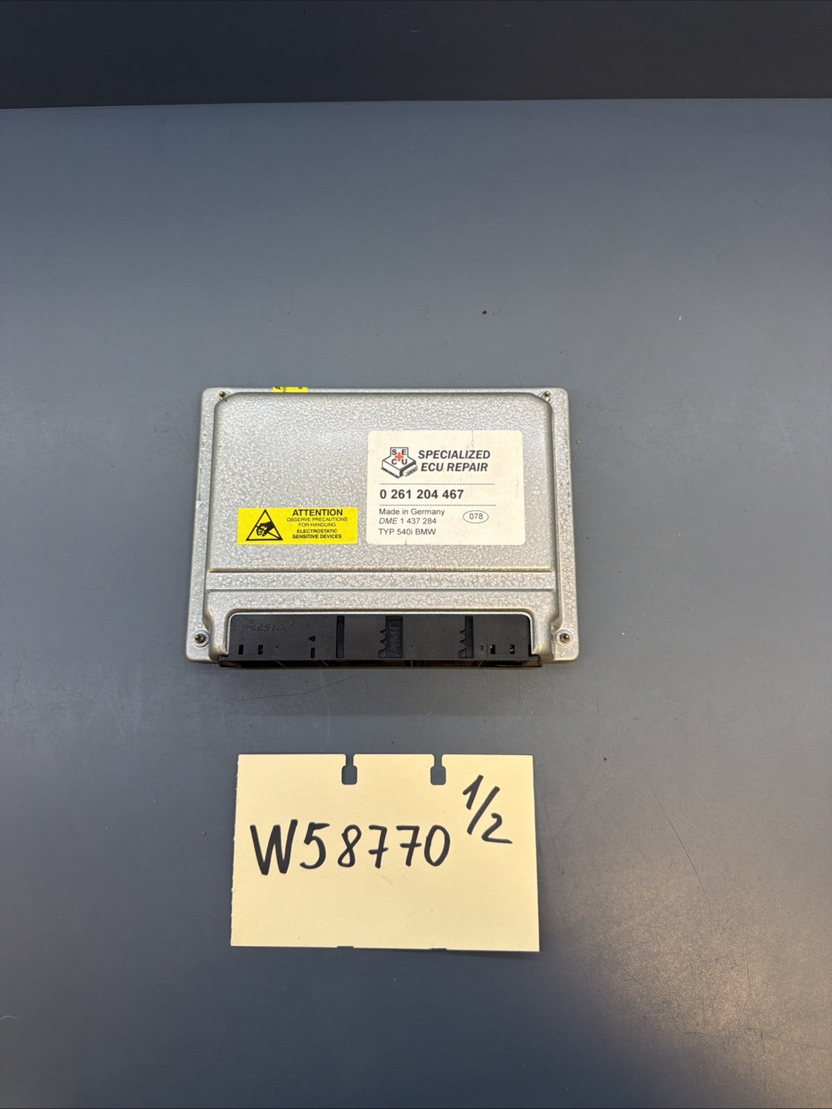 97-98 BMW E39 E38 540i 740I ECU Engine Control Unit Module 1437284 OEM