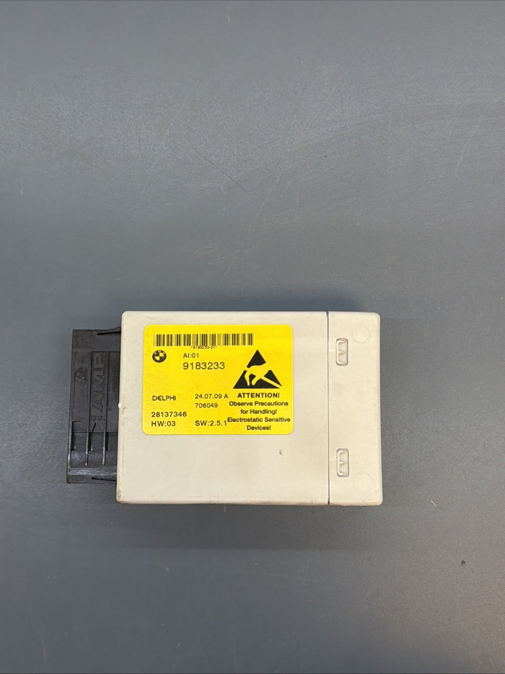 OEM Center Console Switch Control Module BMW 528i 528xi 535i 535xi 550i 9183233