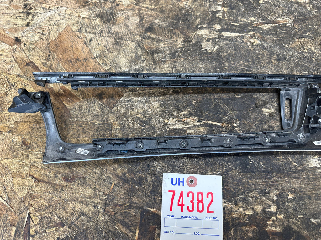 BMW 2012-2015 F30 F32 3 4 SERIES CENTER DASH VENT TRIM SILVER BROKEN OEM 8064254