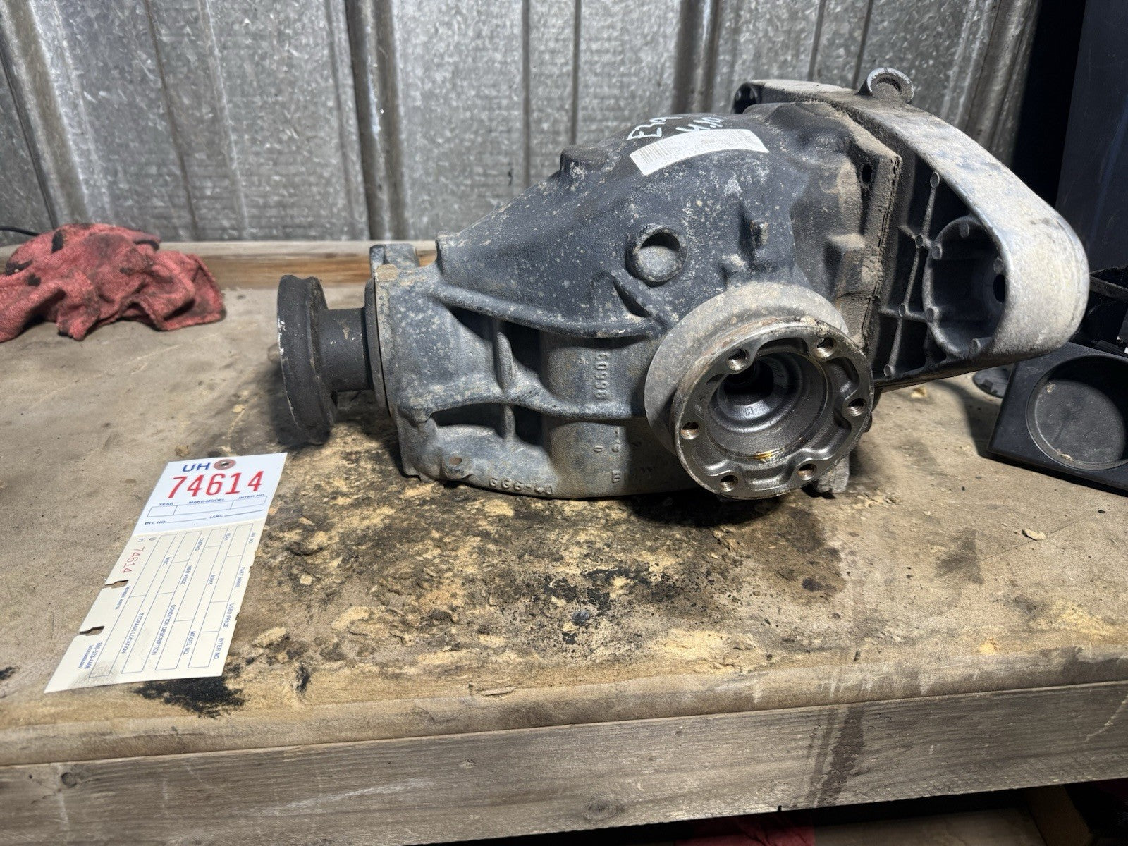 BMW E39 REAR DIFFERENTIAL 528 5 SERIES 4.10 FINAL DRIVE AUTO 1428474