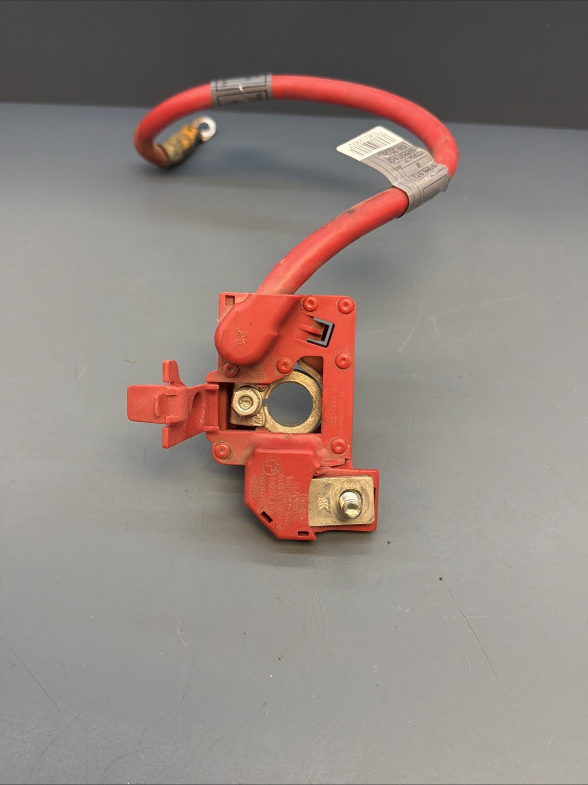 06-13 BMW E82 E90 E92 Battery Plus Pole Terminal Positive Cable 6988974 Oem