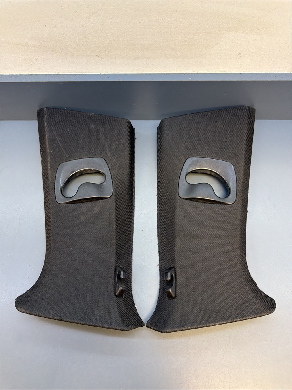 11-16 BMW F10 528i 535i 550i PILLAR B COVER TRIM LEFT & RIGHT 9116349 9116350