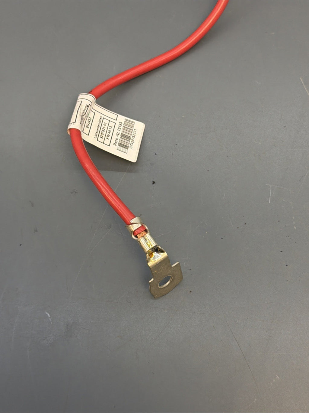 09-15 BMW 328i E84 E92 X1 POSITIVE BATTERY CABLE WIRE 9207521 OEM