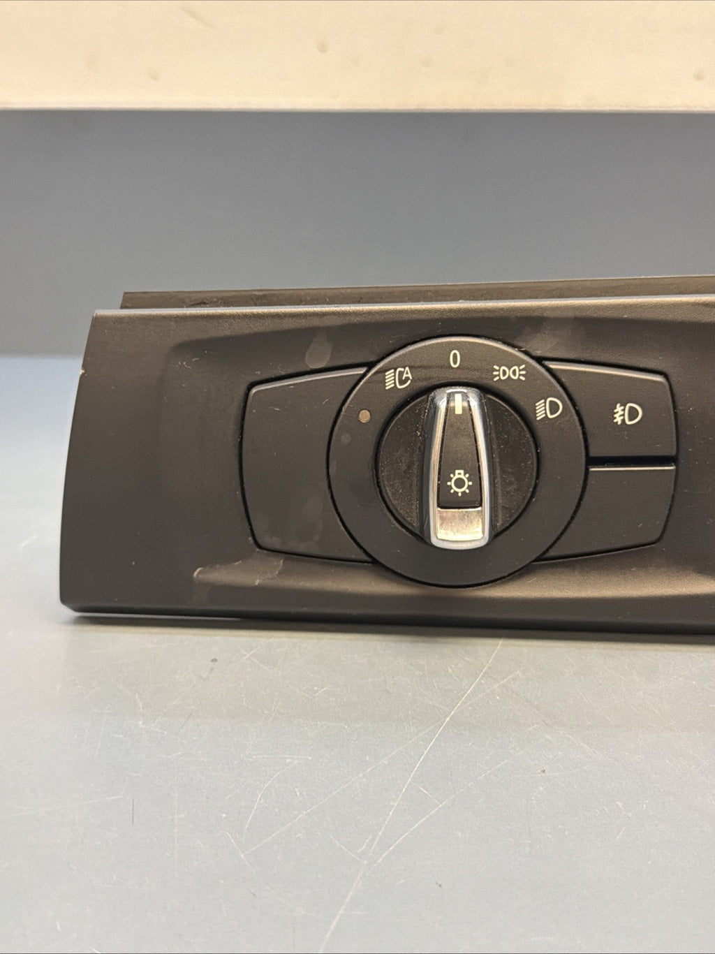 06-12 BMW E90 E92 E93 328i 335i HEADLIGHT CONTROL SWITCH UNIT BLACK 9169410 OEM