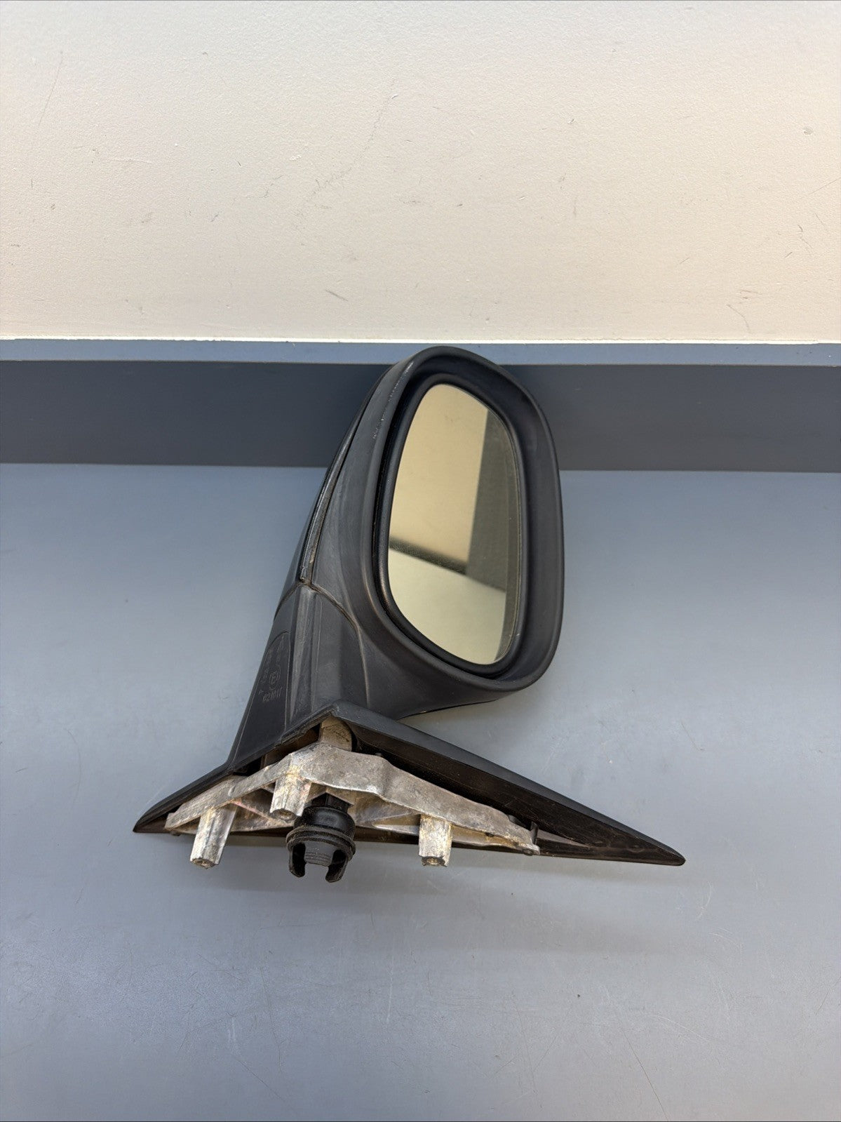 BMW 09-11 328 E90 Left Mirror Driver Side Power Fold LCI 7182695 BLACK HEATED