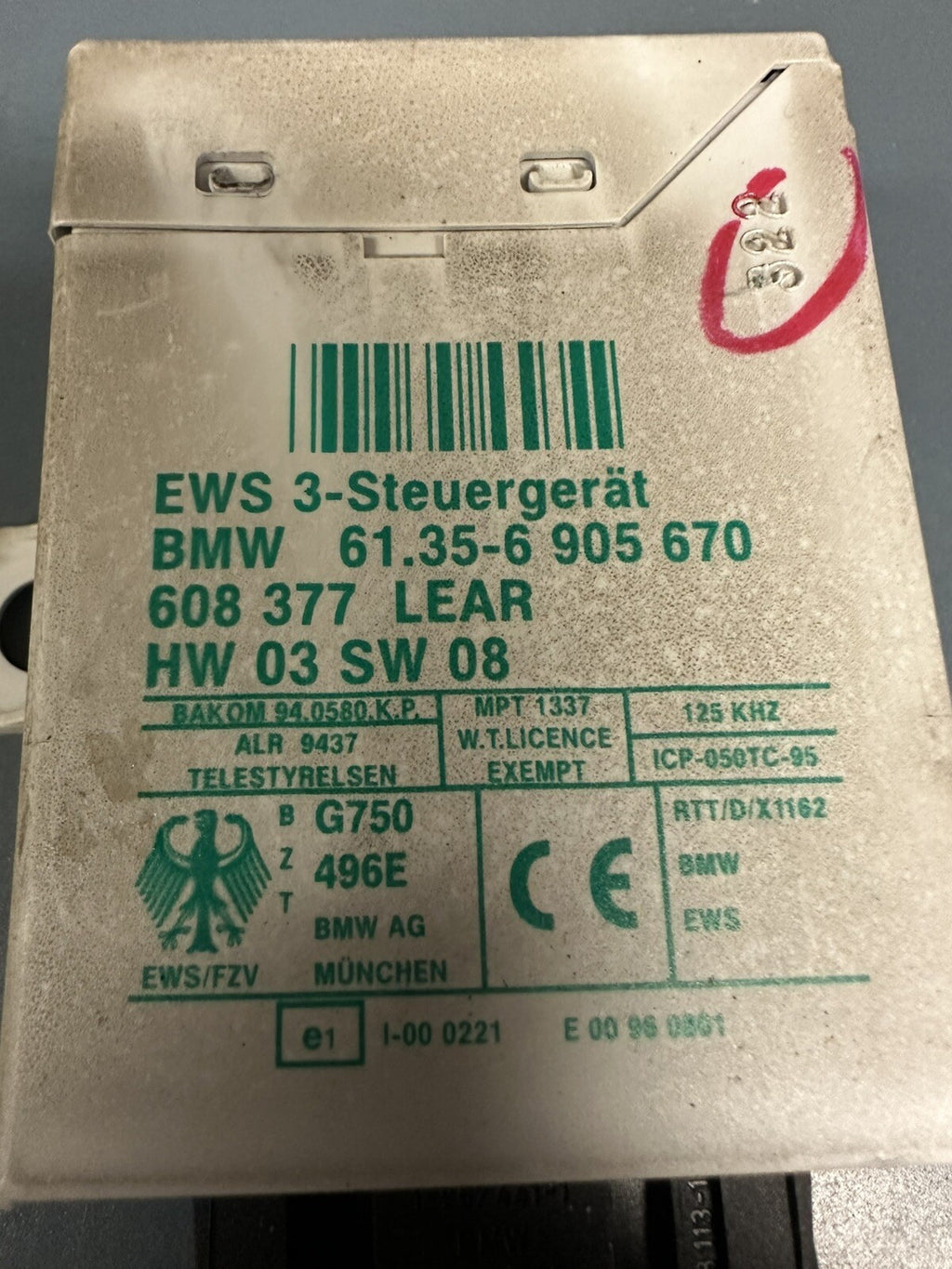BMW E46 E39 E53 3 5 X5 2.5i M54 ENGINE DME MS43 EWS3 IGNITION KEY ECU SET OEM