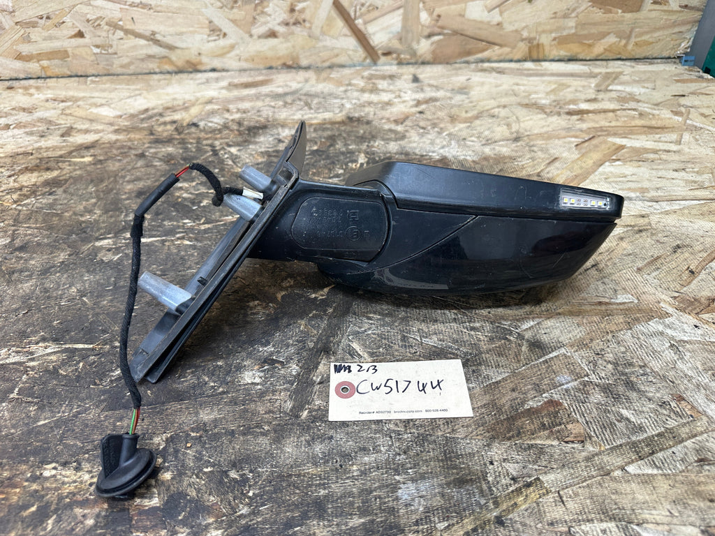 BMW 2006-2010 E60/E61 LCI RIGHT PASSANGER SIDE MIRROR BLACK OEM 7043437/7038344