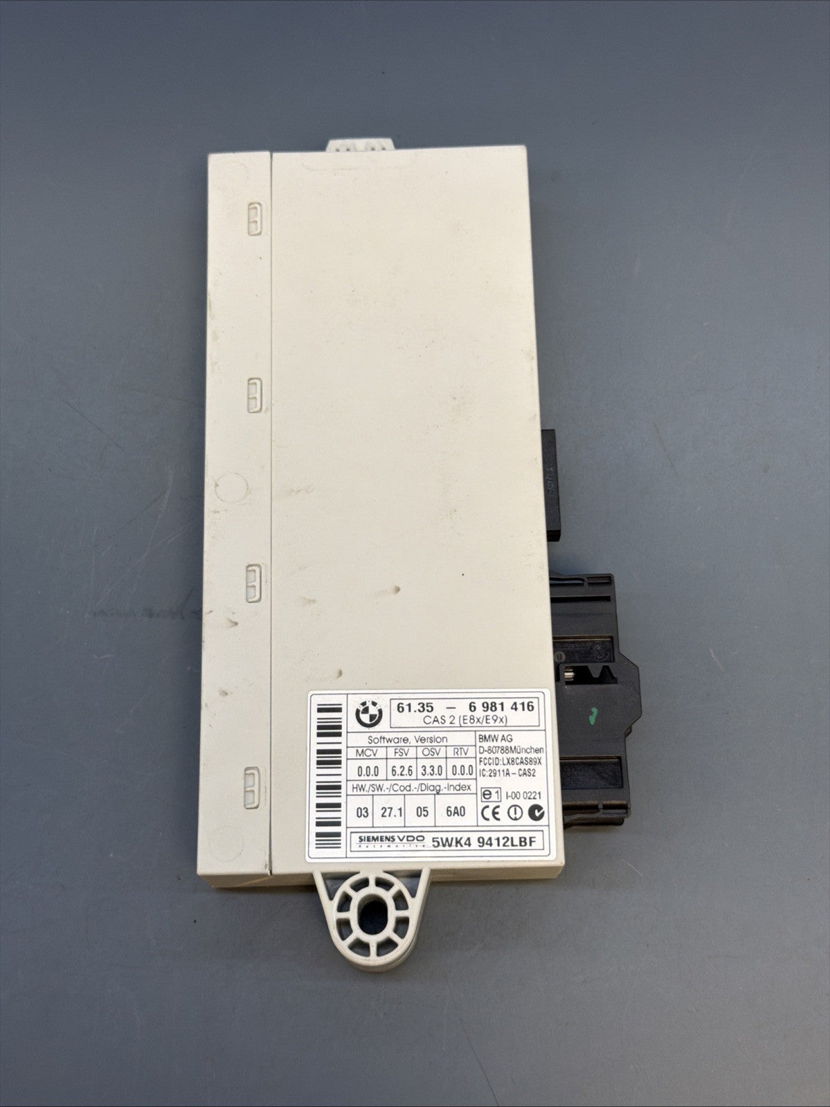 06-08 BMW E90 E91 E92 Engine Computer DME CAS KEY MSV70 N52 MANUAL OEM 7561817