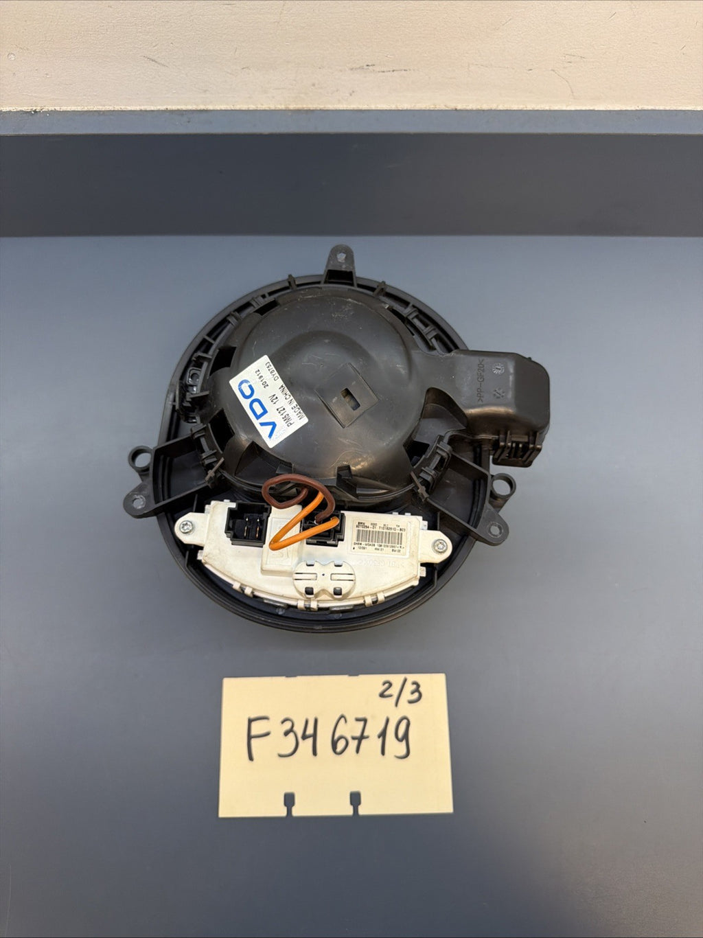 12-2016 BMW 328i 320i air CLIMATE CABIN AC BLOWER FAN 9270254-01 OEM