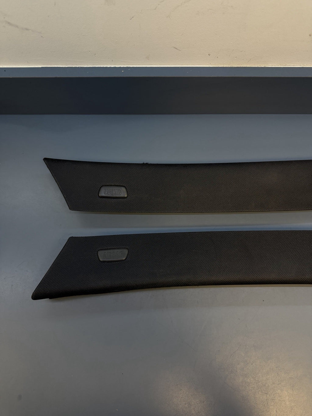 BMW 5 SERIES F10 F11 A PILLAR COVER TRIM SET LEFT RIGHT 9116348 9116347 BLACK