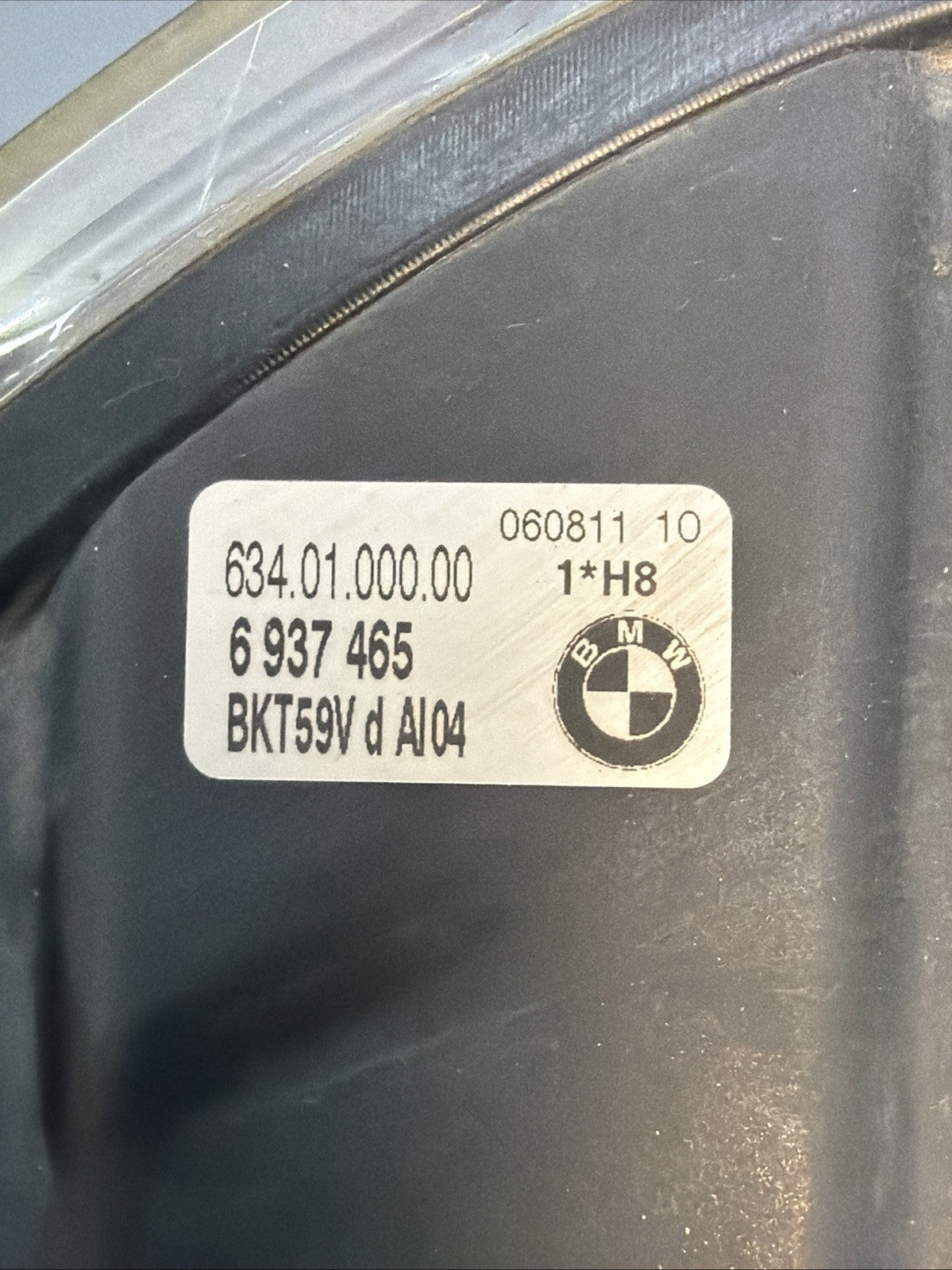 07 08 09 10 11 12 BMW 3 SERIES LEFT FOG LIGHT 6937465 COUPE CONVERTIBLE OEM