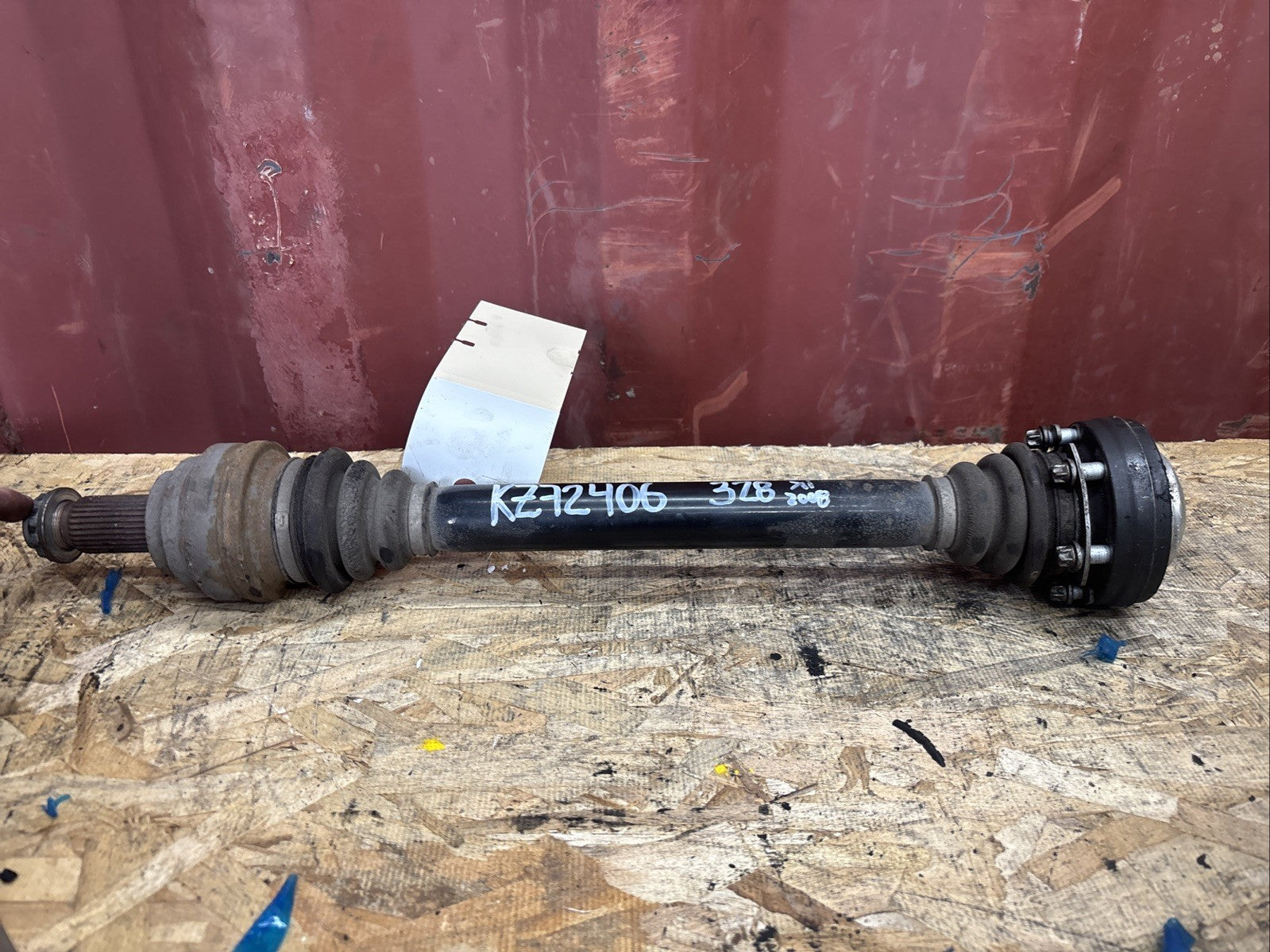 BMW OEM CV AXLE REAR LEFT  3 SERIES E90 USED N52 ENGINE 2005-2011 3321 7527027