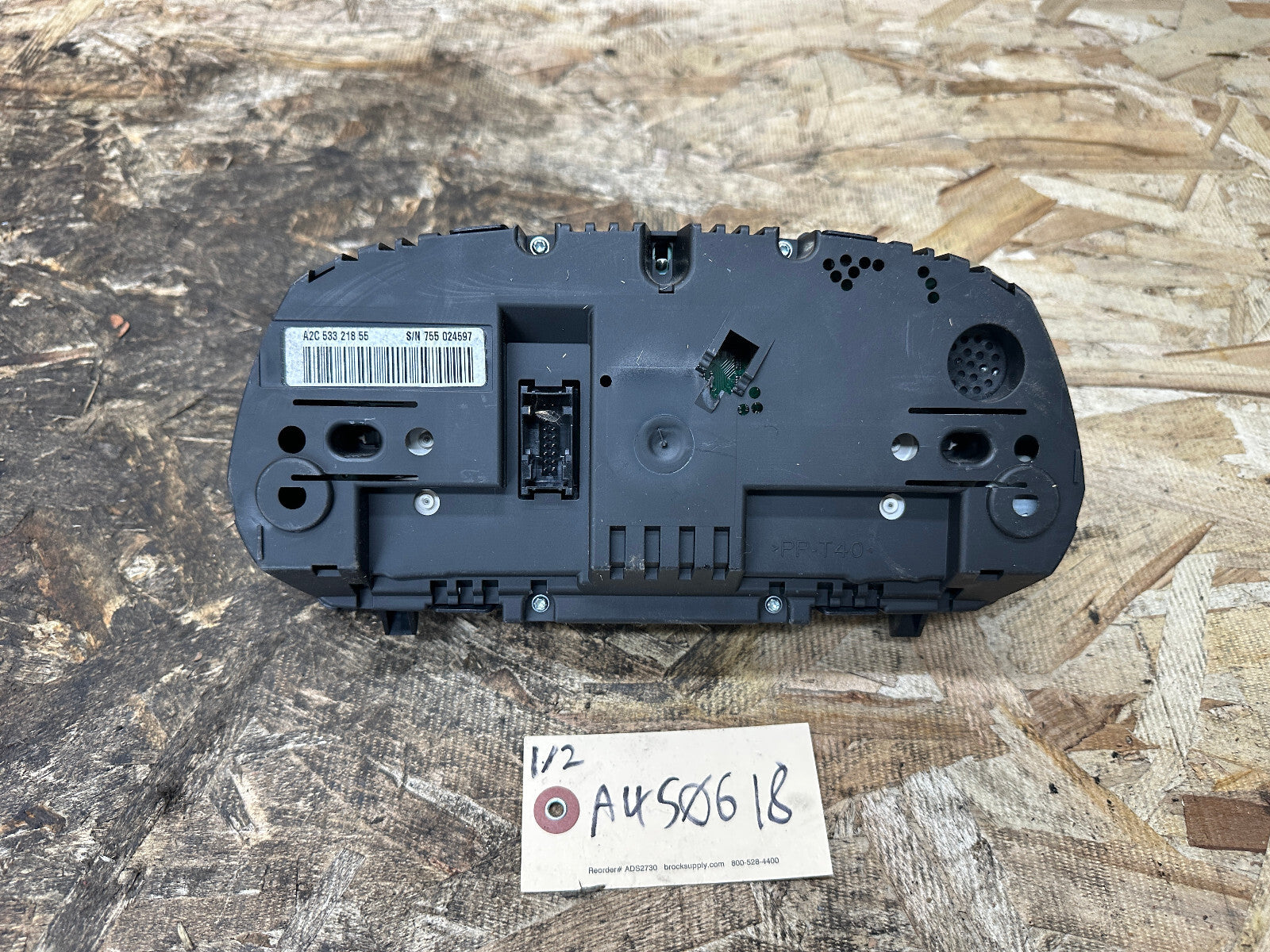 BMW 2006-2013 E90 3 SERIES SPEEDOMETER INSTRUMENT GAUGE CLUSTER BLACK 9187066
