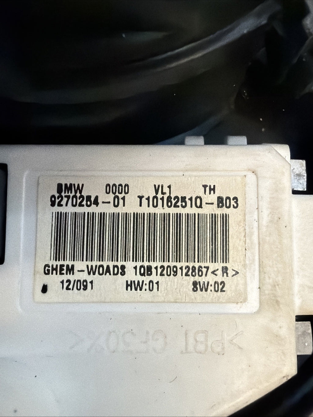 12-2016 BMW 328i 320i air CLIMATE CABIN AC BLOWER FAN 9270254-01 OEM