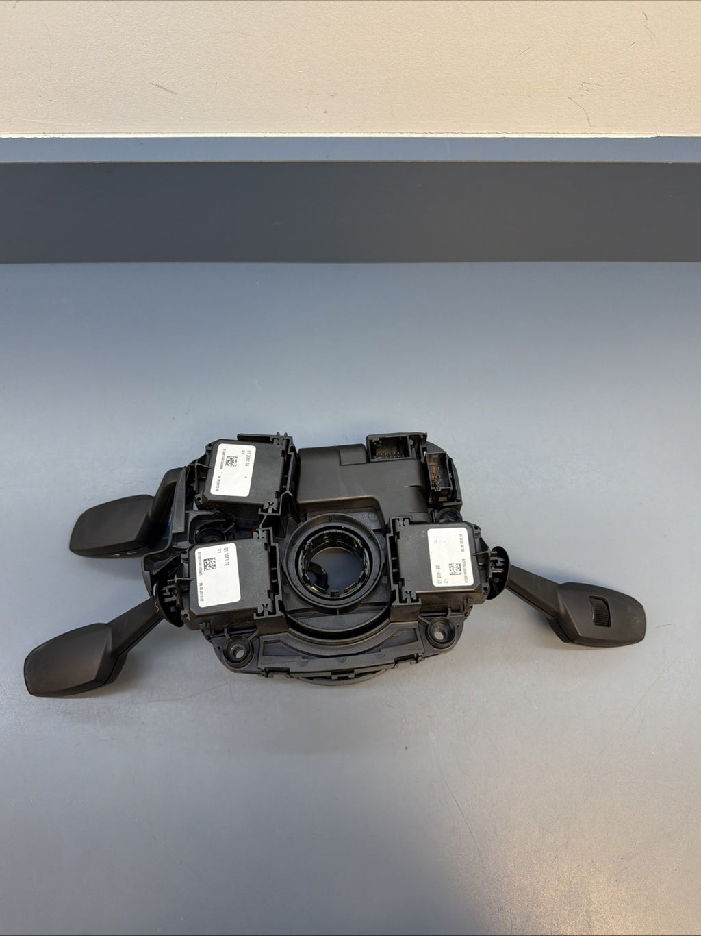 BMW 06-12 E90 STEERING COLUMN SWITCH MODULE HEATED W/ CLOCK SPRING OEM 9169755