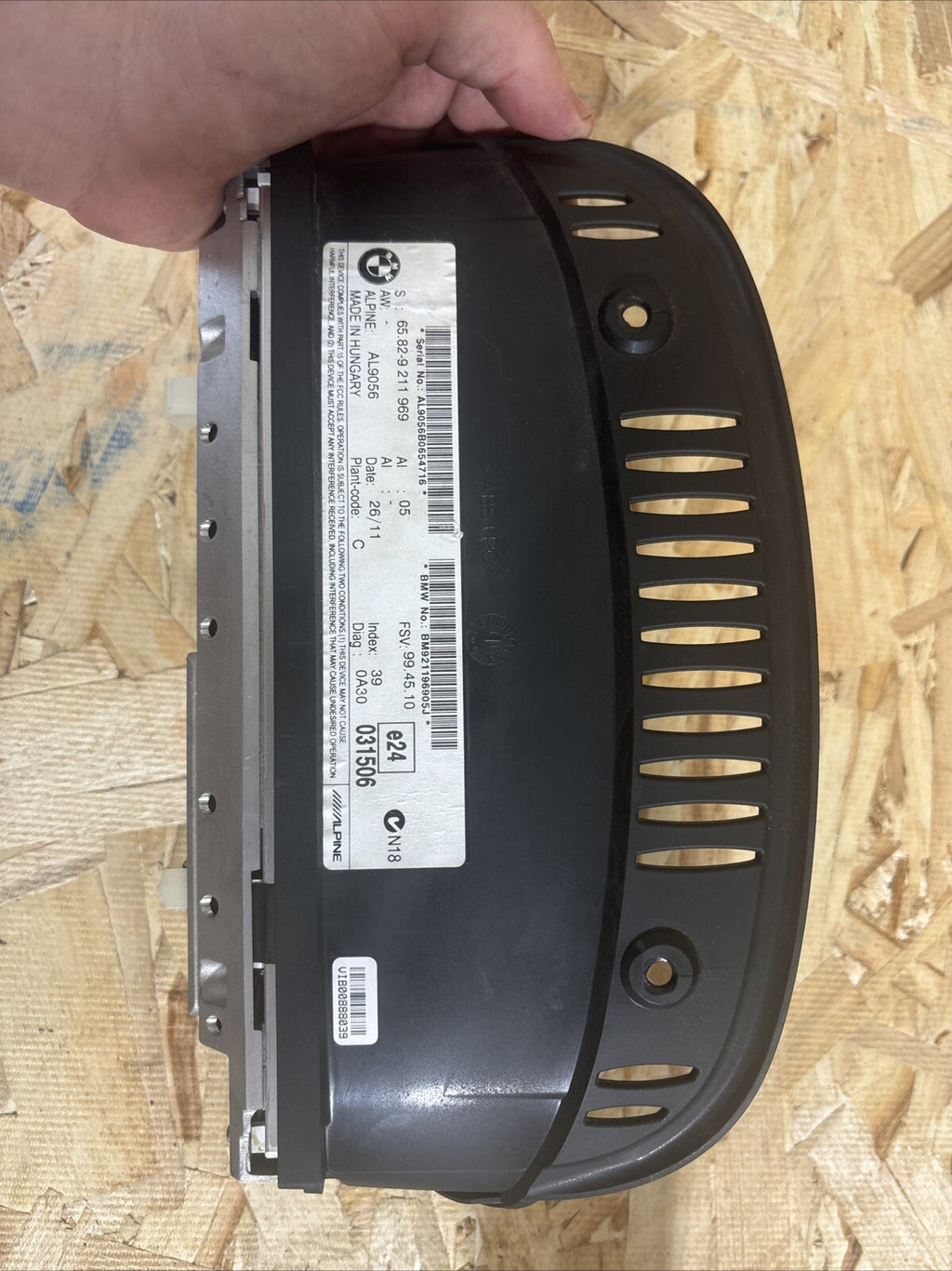 NAVIGATION DISPLAY SCREEN MONITOR fits BMW 535 XI 2006-2010 OEM 65.82-9 211 969