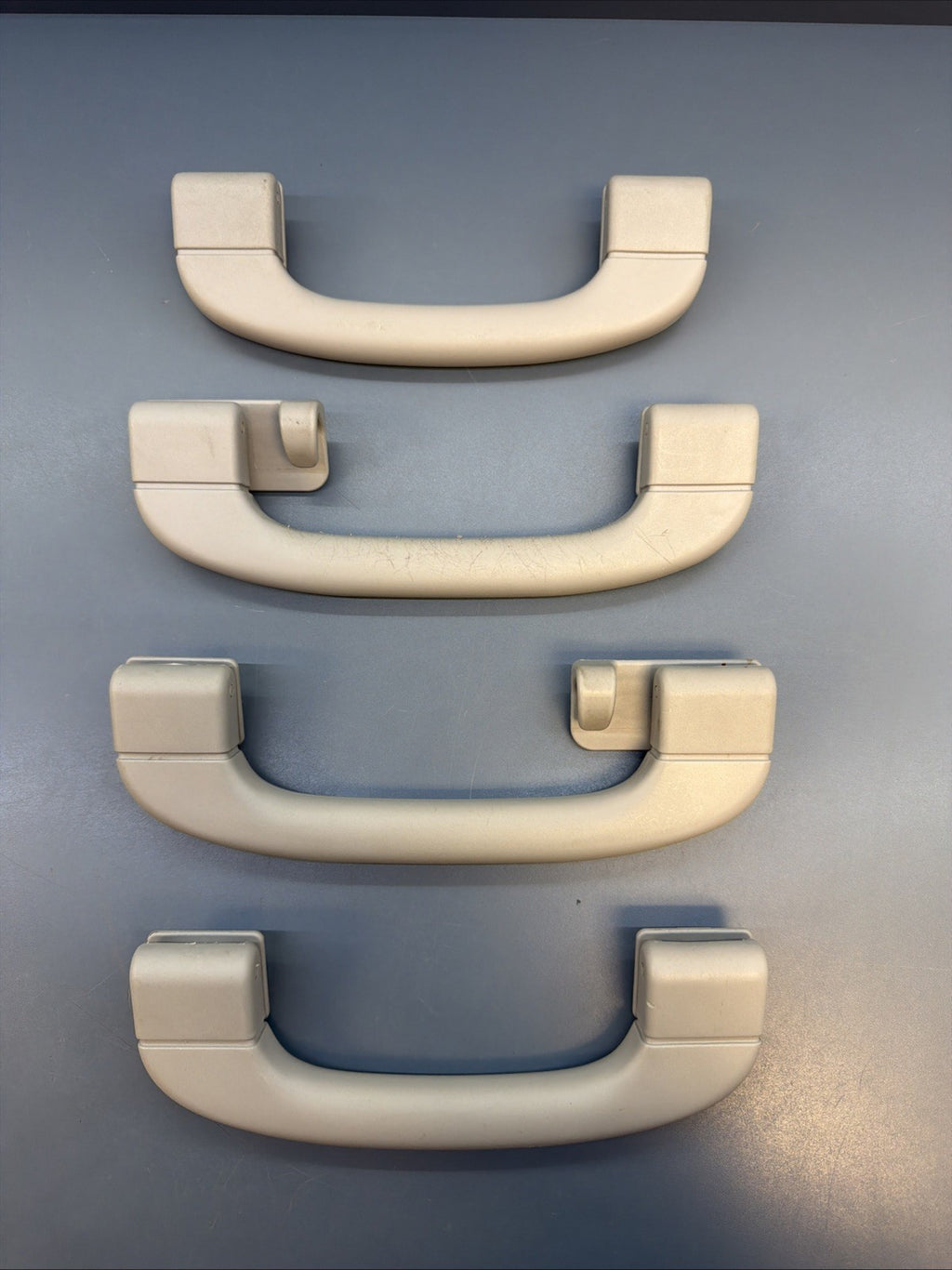 2009 2010 2011 BMW 328i 335i E90 Sedan Grab Handle Set Grey 4pc OEM 9143530