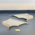BMW E92 Left & Right Side Rear C Pillar Trim Post Set OEM  Gray 7117474 7117473