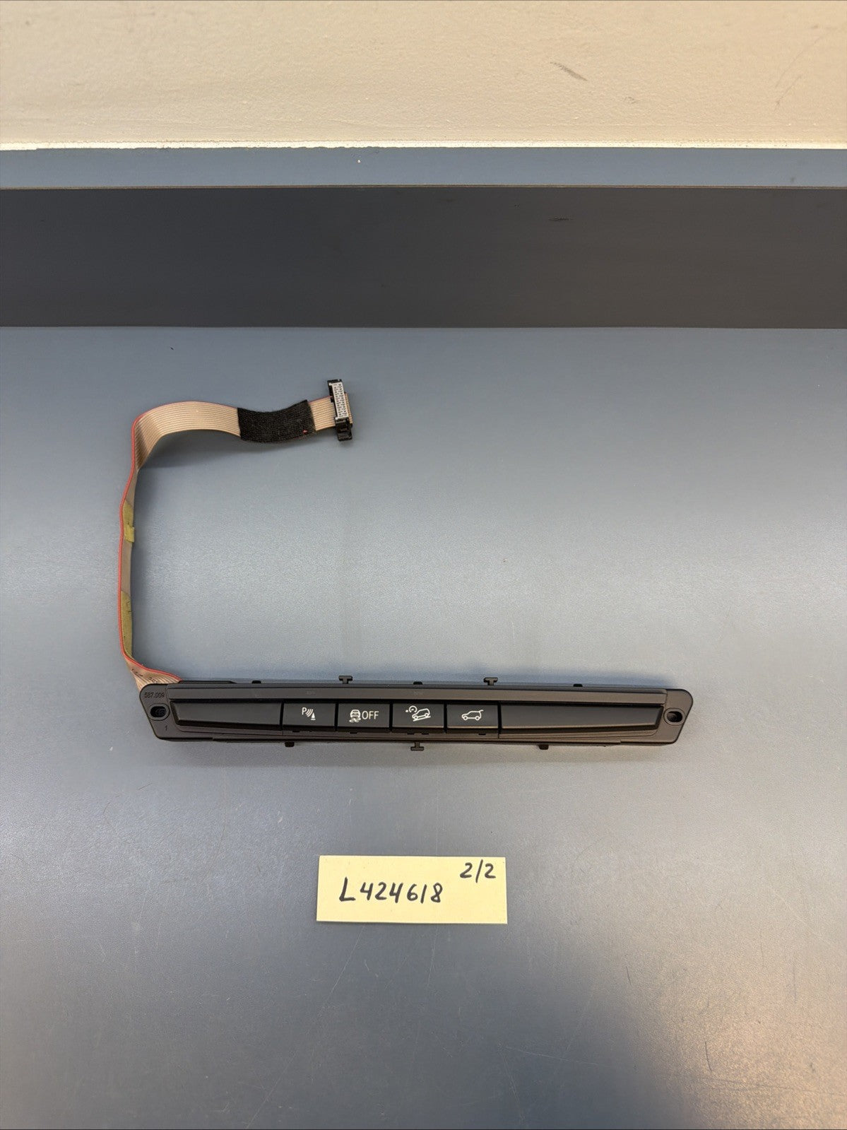 2012 BMW X5 (E70) TRACTION CONTROL PDC HILL DESCENT TRUNK SWITCH PANEL 9208218