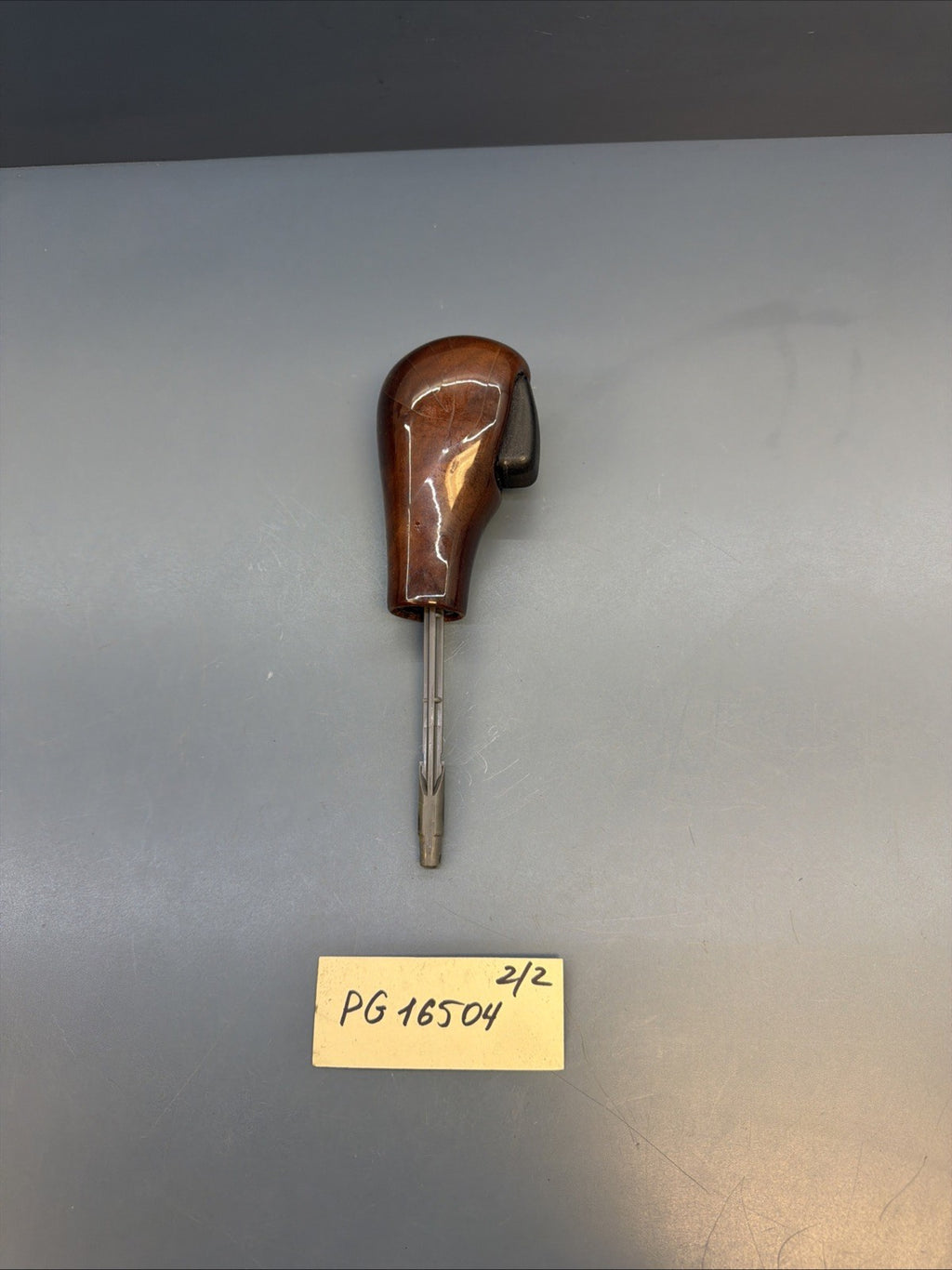 98-06 BMW E46 Automatic Gear Selector Shifter Knob Wooden Lever Handle 1423259