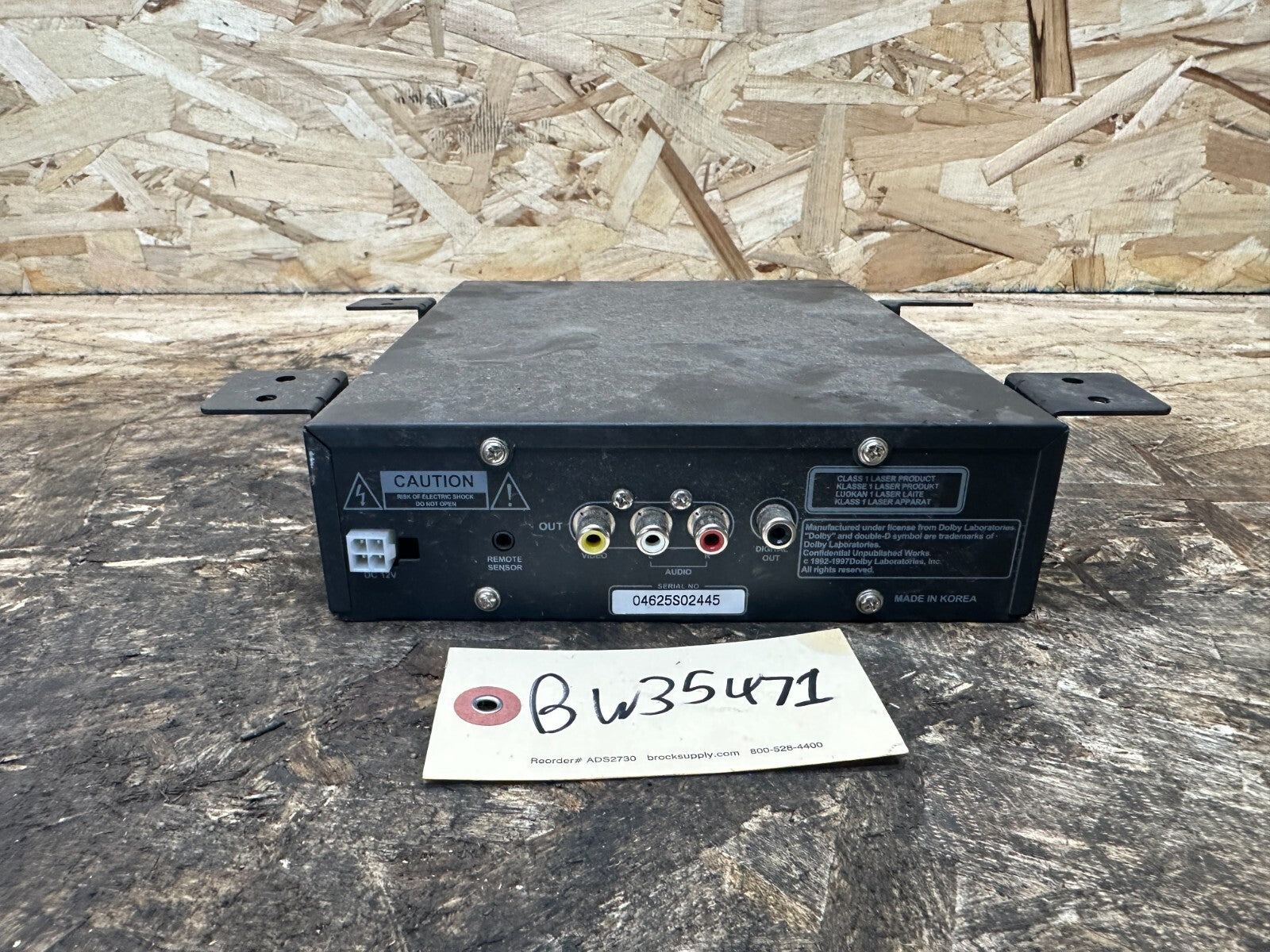 BLAUPUNKT DVD-ME R CD RADIO PLAYER HEADUNIT W WIRING FOR E39 5 SERIES
