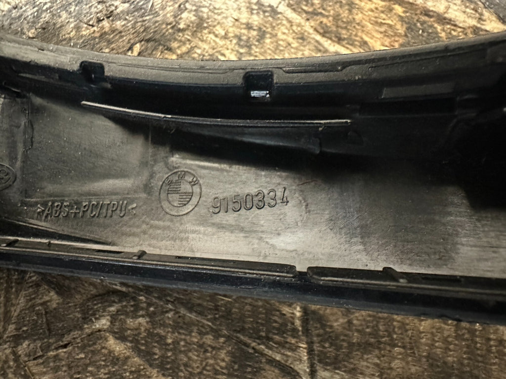BMW 2006-2012 E90 REAR LEFT DRIVER INNER DOOR HANDEL TRIM BLACK OEM 9150333