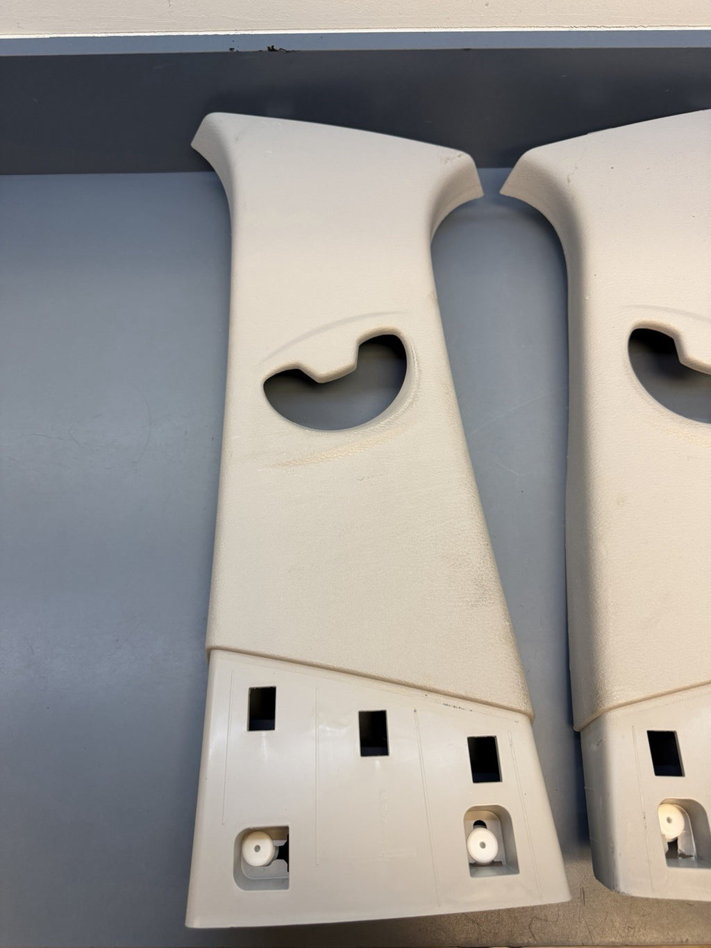 BMW X1 E84 Trim B Pillar Cover Upper Trim 2990775 2990776 SET OF 2 GRAY