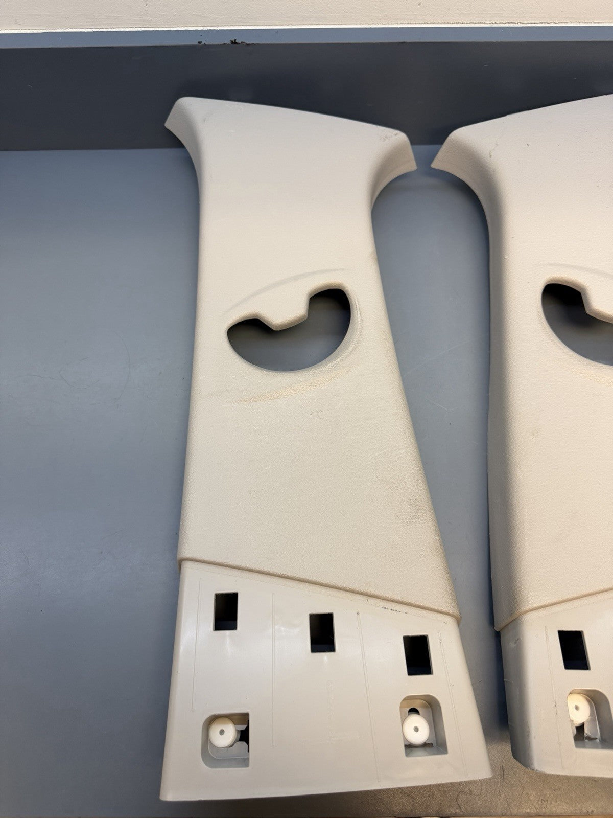BMW X1 E84 Trim B Pillar Cover Upper Trim 2990775 2990776 SET OF 2 GRAY