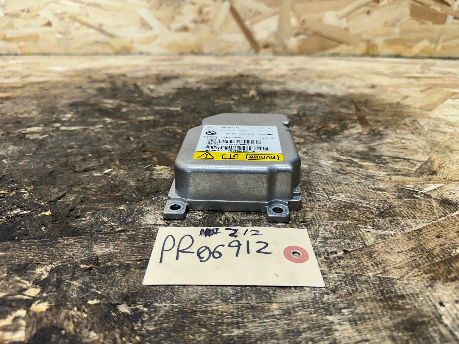 BMW 97-06 E46 E53 3 SERIES X5 SRS CONTROL MODULE/CRASH SENSOR OEM 6933238