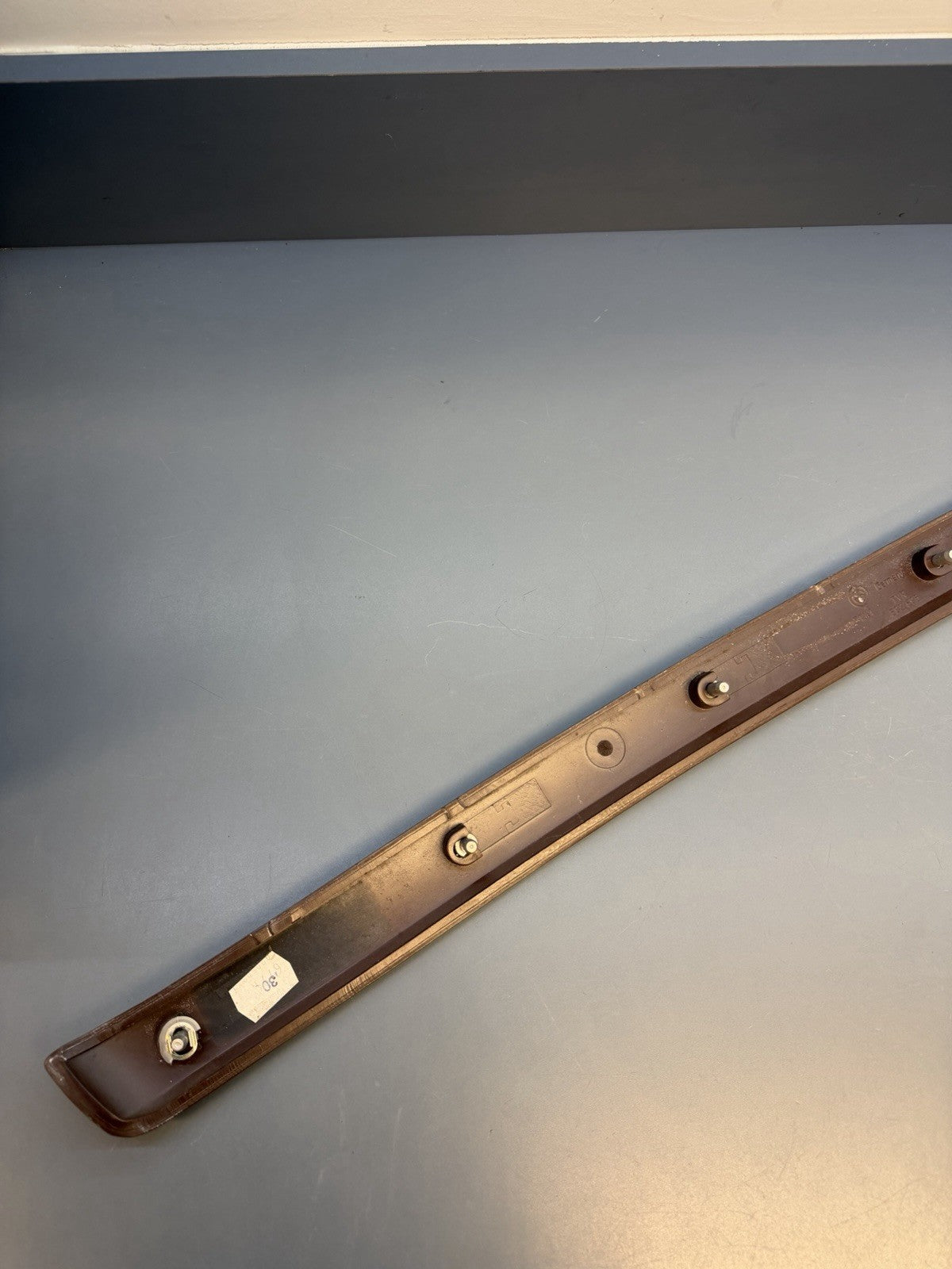 BMW 3 E92 E93 Passenger Side Strip Right Door Wood Trim Poplar Grain 6958240