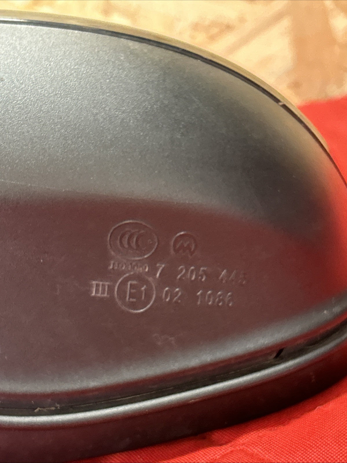 BMW 2011-2014 FRONT LEFT DRIVER SIDE VIEW POWER MIRROR 7205445 BLACK