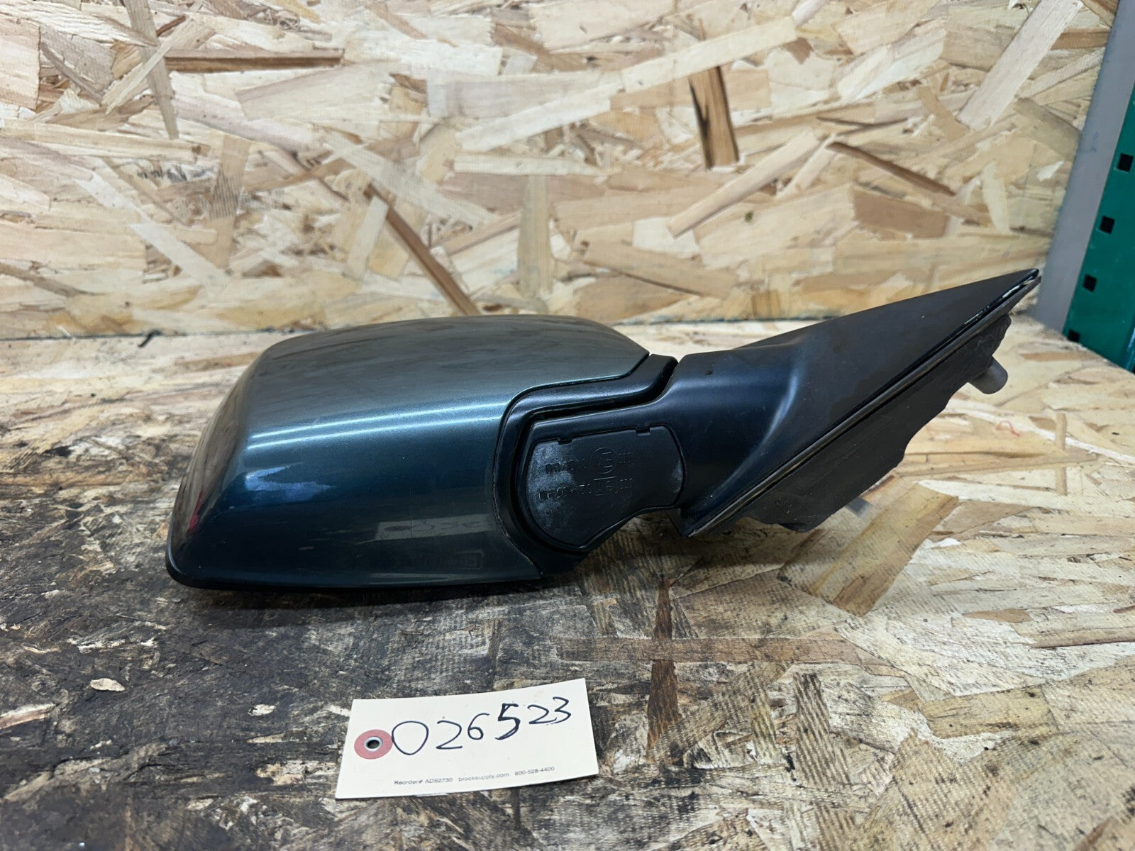 BMW 2003-2010 E83 X3 PASSANGER SIDE RIGHT POWER MIRROR DARK GREEN OEM E1 010790