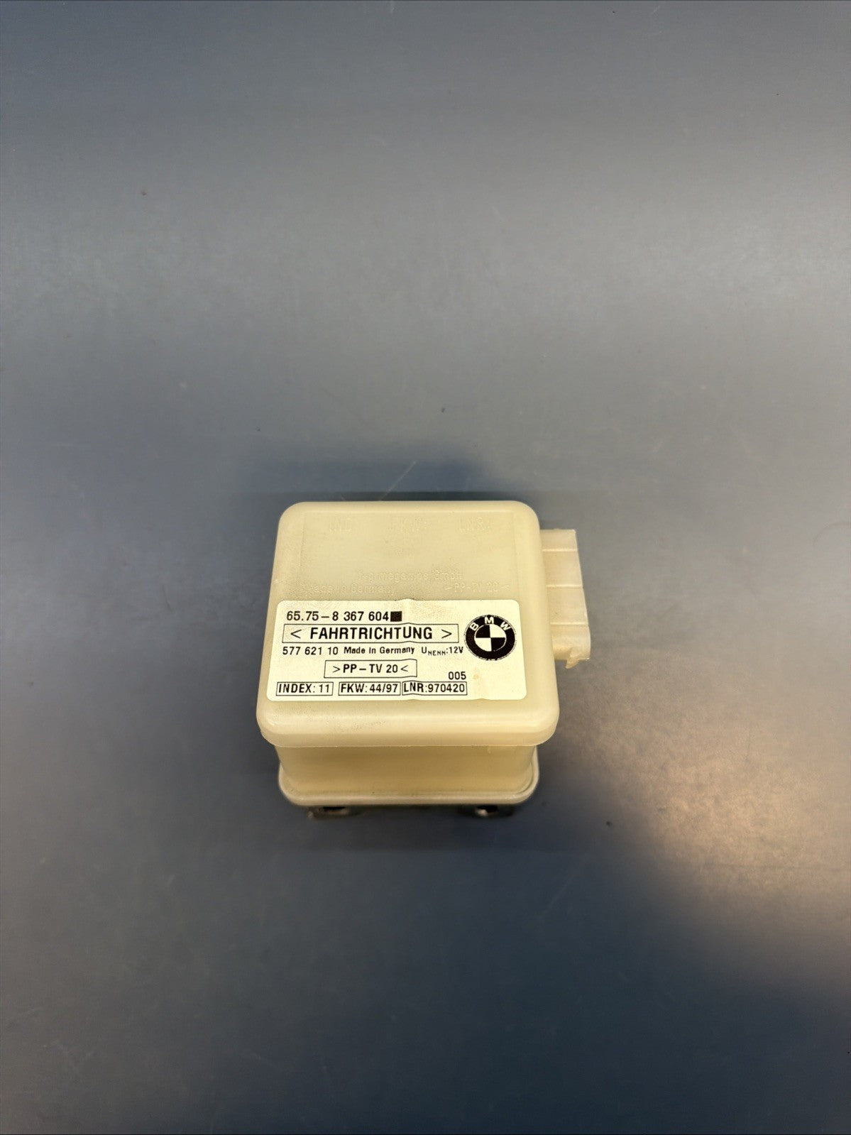 97-03 BMW E46 E39 SECURITY INCLINATION INDICATOR SENSOR MODULE OEM 8386932