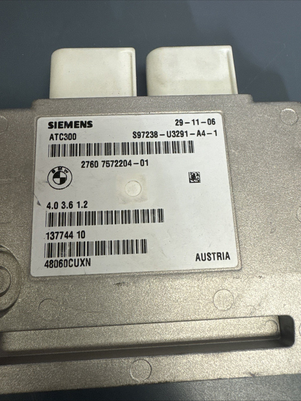 06-10 BMW E90 xDRIVE AWD TRANSFER CASE CONTROL MODULE 7572204 OEM GENUINE