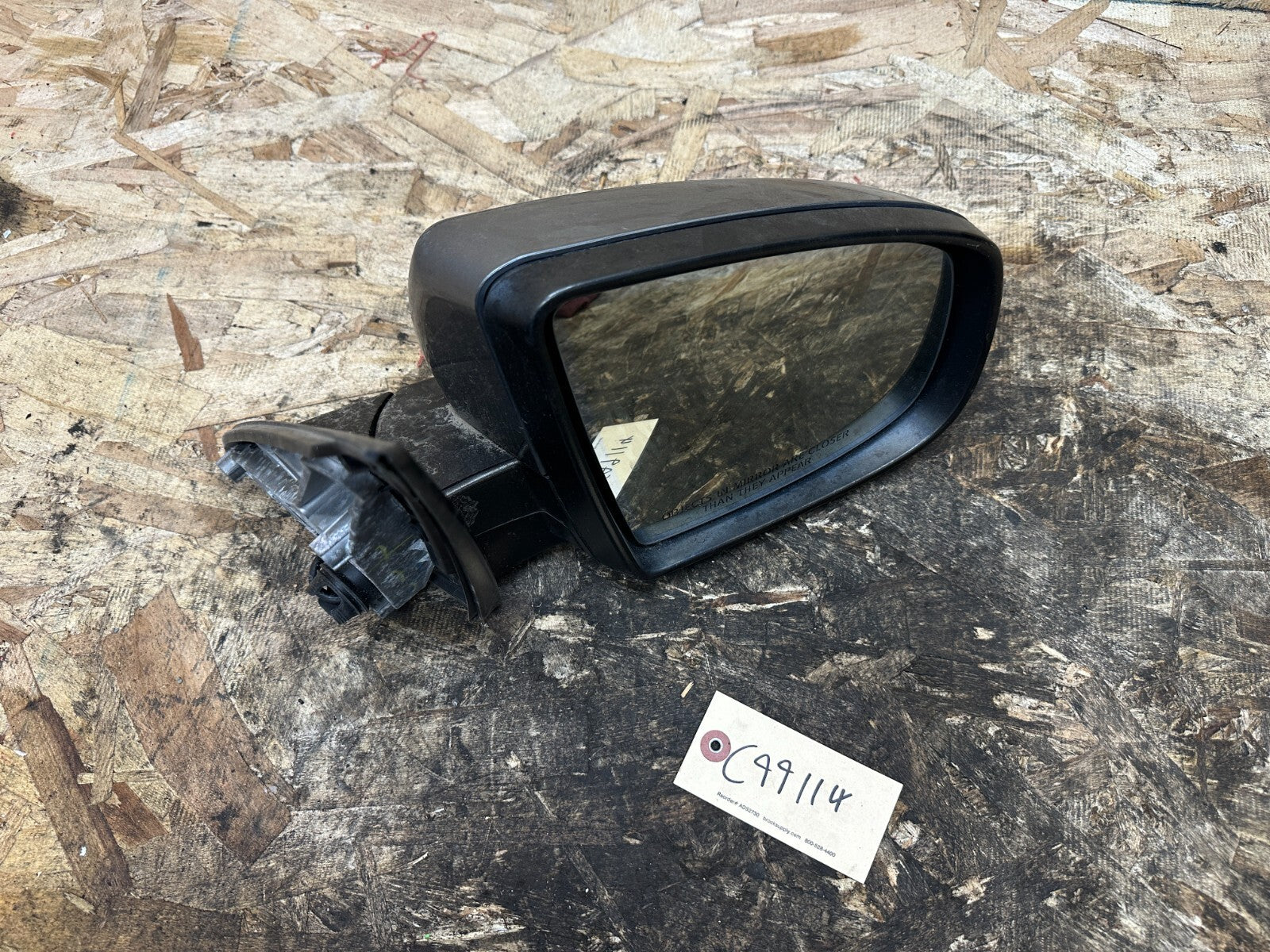 BMW 2006-2013 E92 DRIVER POWER SIDE MIRROR GRAY OEM 7136887