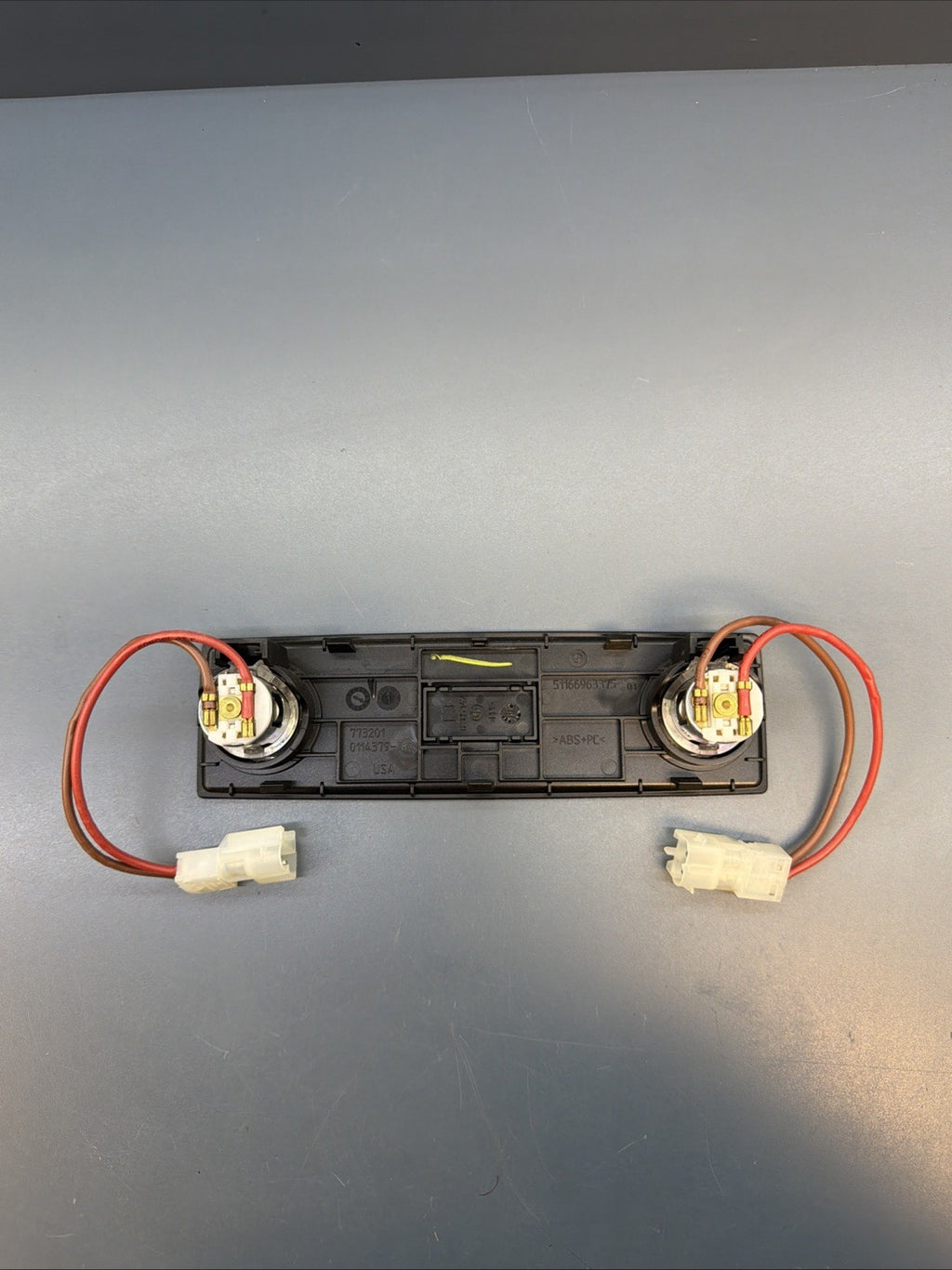 07-14 BMW E70 E71 Rear Center Console Input Insert Charger Socket 6963375 OEM